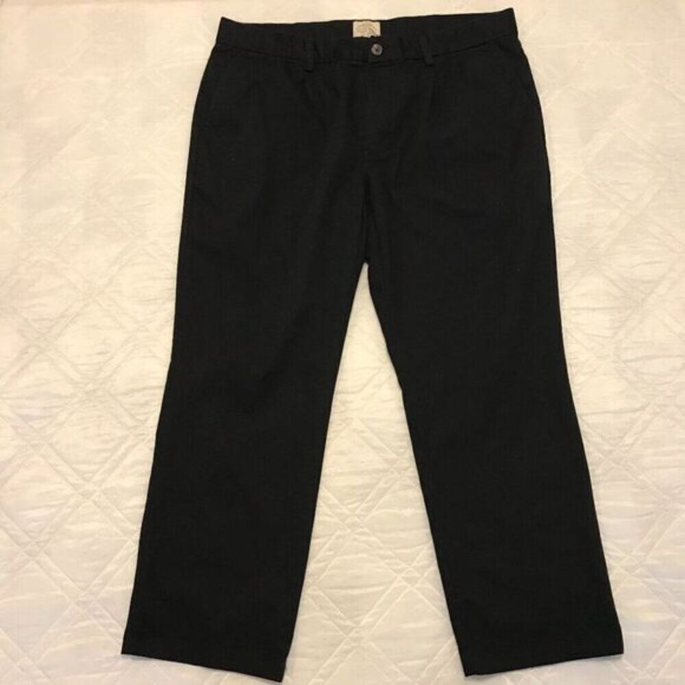St Johns Bay easy care black dress pants 38X29